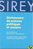 Dictionnaire De Sciences Politiques Et Sociales [Click for larger image]