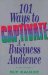 101 Ways to Captivate a Business Audience cover