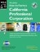 How to Form a California Professional Corporation cover