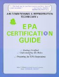 Air Conditioning and Refrigeration Technician's Epa Certification Guide [Click for larger image]