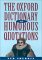 Oxford Dictionary of Humorous Quotations cover