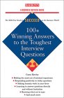 100+ Winning Answers to the Toughest Interview Questions [Click for larger image]