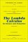The Lambda Calculus: Its Syntax and Semantics