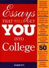 Essays That Will Get You into College [Click for larger image]