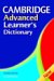 Cambridge Advanced Learner's Dictionary cover