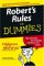 Robert's Rules For Dummies cover