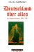 Deutschland uber Alles : Le Pangermanisme, 1890-1945 cover