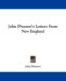 John Dunton's Letters From New England cover