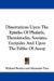 Dissertations upon the Epistles of Phalaris, Themistocles, Socrates, Euripides and upon the Fables of Aesop cover