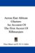 Across East African Glaciers : An Account of the First Ascent of Kilimanjaro cover