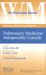 The Washington Manual Pulmonary Medicine Subspecialty Consult cover