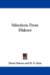 Selections from Diderot cover