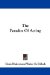 The Paradox of Acting cover
