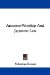 Ancestor-worship and Japanese Law cover