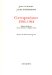 Correspondance 1956-1964 cover