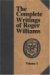The Complete Writings of Roger Williams cover