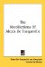 The Recollections of Alexis De Tocqueville cover