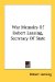 War Memoirs of Robert Lansing, Secretary of State cover