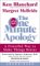 The One Minute Apology : A Powerful Way to Make Things Better cover