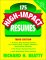 175 High Impact Resumes cover