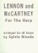 Lennon and McCartney for the Harp : Arranged for All Harps cover