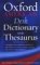 The Oxford Desk Dictionary and Thesaurus cover