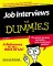 Job Interviews for Dummies cover