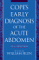 Cope's Early Diagnosis of the Acute Abdomen cover