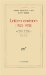 Lettres Croisees : 1923-1958 cover