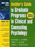 Insider's Guide to Graduate Programs in Clinical and Counseling Psychology : 2004/2005 [Click for larger image]