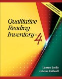 Qualitative Reading Inventory-4 [Click for larger image]