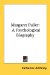 Margaret Fuller : A Psychological Biography cover