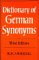 Dictionary of German Synonyms cover