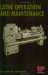 Lathe Operation and Maintenance cover