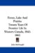 Forest, Lake And Prairie : Twenty Years of Frontier Life in Western Canada, 1842-1862 cover