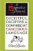 The Superior Person's Field Guide to Deceitful, Deceptive & Downright Dangerous Language cover