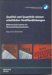 Qualitat Und Quantitat Wissenschaftlicher Veroffentlichungen : Bibliometrische Aspekte Der Wissenschaftskommunikation cover