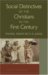 Social Distinctives of the Christians in the First Century : Pivotal Essays by E. A. Judge cover