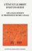 L'Etat Et Le Droit D'est En Ouest : Melanges Offerts Au Professeur Michel Lesage cover