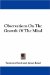 Observations on the Growth of the Mind cover