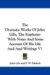 The Dramatic Works Of John Lilly, The Euphuist : With Notes and Some Account of His Life and and Writings cover
