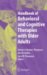 Handbook of Behavioral and Cognitive Therapies With Older Adults cover
