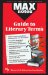 Guide to Literary Terms Maxnotes cover