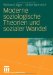 Moderne Soziologische Theorien Und Sozialer Wandel cover