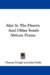 Afar in the Desert : And Other South African Poems cover