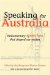 Speaking For Australia : Parliamentary Speeches That Shaped The Nation cover