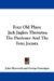 Four Old Plays : Jack Jugler, Thersytes, the Pardoner and the Fere, Jocasta cover