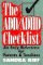 The Add/ADHD Checklist cover