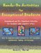 Hands-On-Activities for Exceptional Students : Educational & Pre-Vocational Activities for Students With Cognitive Delays cover