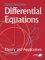 Differential Equations : Theory and Applications With Maple cover
